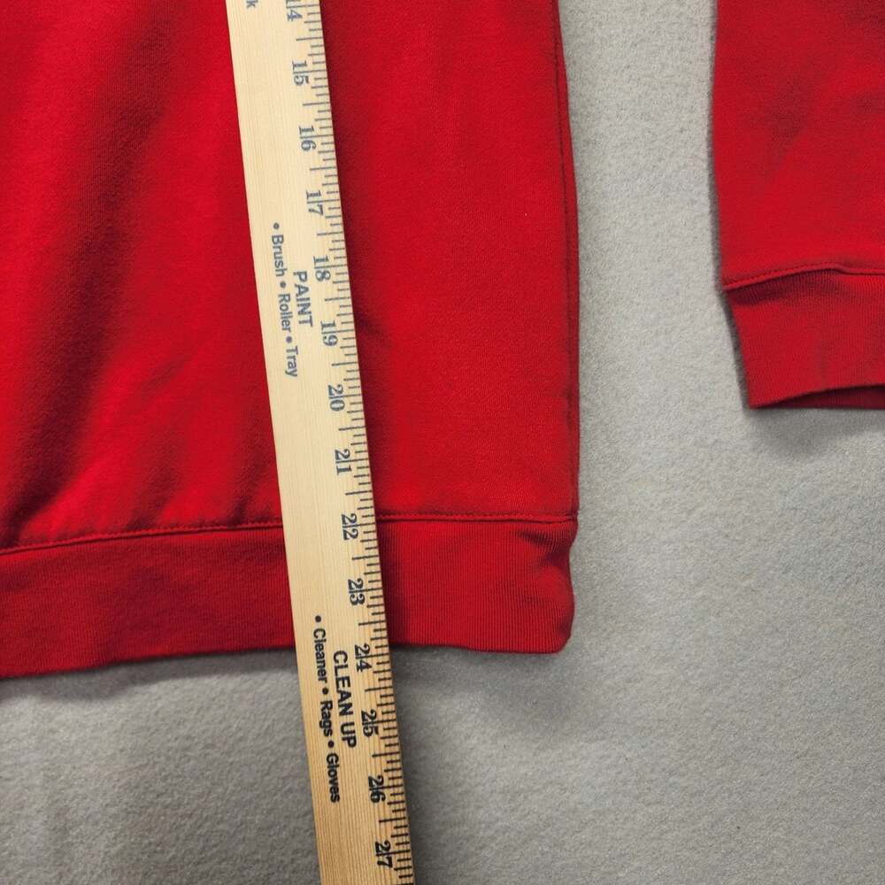 Talbots Red Beaded Mingle and Jingle Sweatshirt Size L - Picture 6 of 6